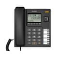 Miniatyrbild 2 av 4: Alcatel T76 sladdtelefon med svart nummerpresentation - handsfree - 10 namn- och nummerkatalog