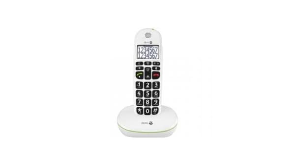 Doro Phone Easy 110 Big Button Care Dect Telefon Hvid Hvid