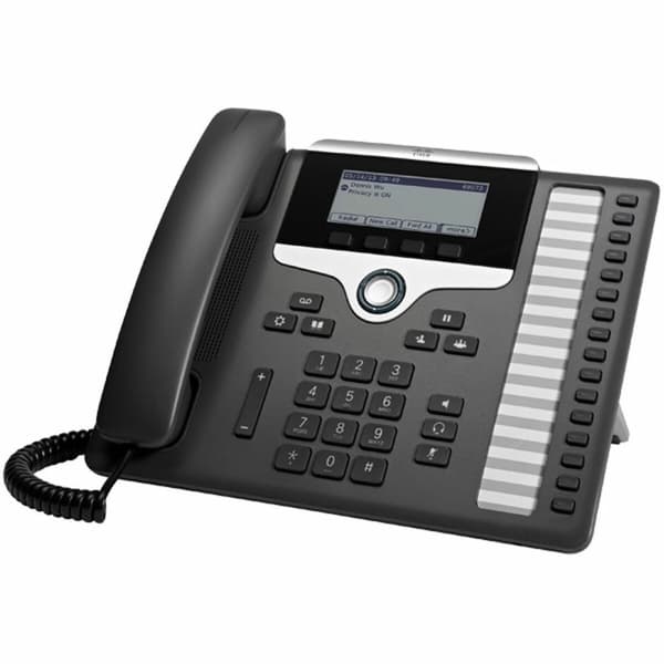 IP telefon CISCO CP-7861-K9= Sort, Sølv