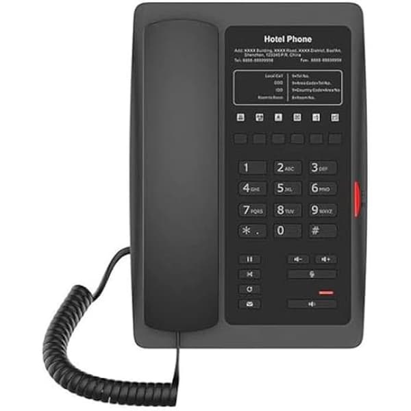 VoIP-telefon - FANVIL - H3W-B - PoE - 2 SIP-linjer - 6 personliga nycklar