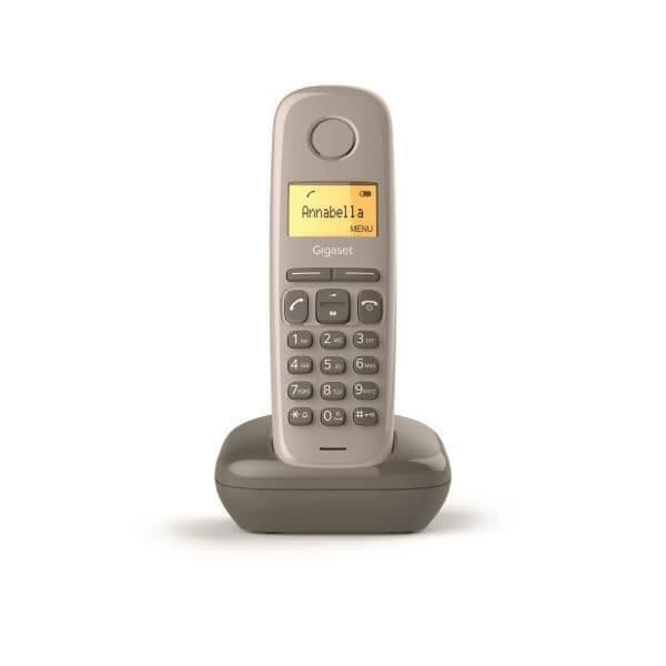 TELEFON, Telefoner, Trådlös Telefon, Gigaset Dect A180 Telefon Brun Mm