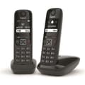 Miniatyrbild 1 av 7: GIGASET fast telefon AS690 Duo Black