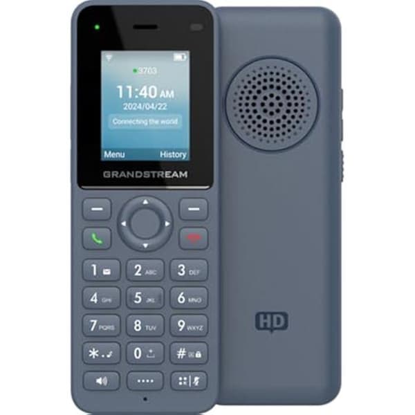 Wi-Fi IP-telefon - GRANDSTREAM - WP826 - Wi-Fi 6 - 12 timmars samtalstid - Integrerad Bluetooth Blå