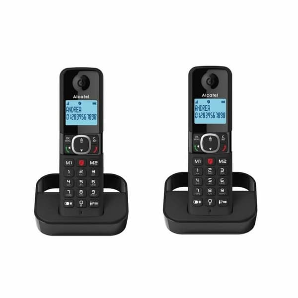 Langaton puhelin Alcatel F860 DUO EU Musta musta