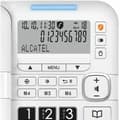 Miniatyrbild 2 av 3: Markkabeltelefon Alcatel Vit