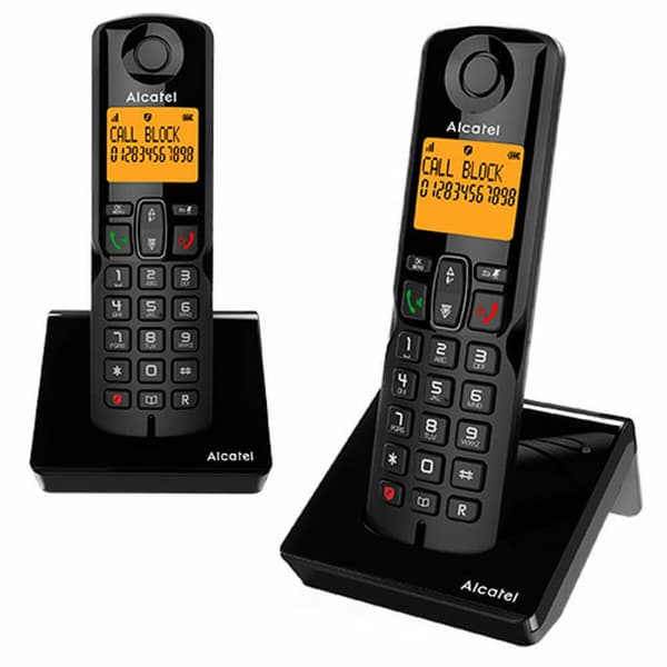 Langaton puhelin Alcatel S280 musta