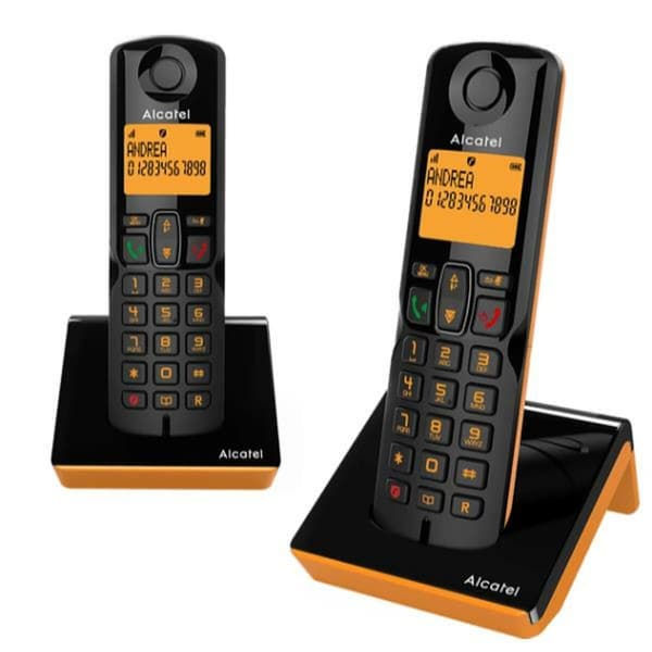Fastnettelefon Alcatel ATL1425413 Sort Orange