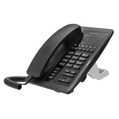 FANVIL H3W SVART LANDLINJETELEFON 2 WIFI-LINJER H3W, IP-TELEFON, SVART,