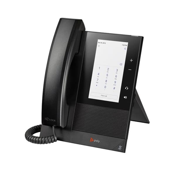 IP-telefon - HP - Poly CCX 400 BMP MS PoE-E - Svart - VoIP