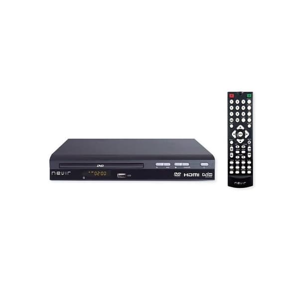 Nevir NVR-2356 DVD-T2HDU Desktop DVD-spelare med TDT-HD och USB-inspelare - NVR-2356DVD