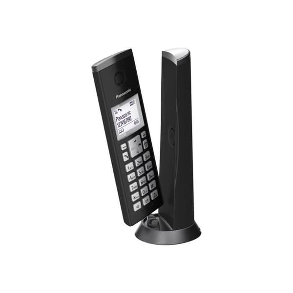 Panasonic KX-TGK220 sladdlös telefon med telefonsvarare - Svart