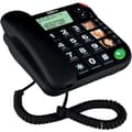 Miniatyrbild 1 av 4: MAXCOM KXT480 sladdtelefon - Stora knappar - Nummerpresentation - Svart