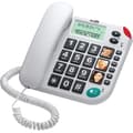 Miniatyrbild 1 av 4: MaxCom KXT480, Analog telefon, Högtalartelefon, Nummerpresentation, Vit