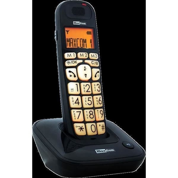 MAXCOM MC6800 stora knappar stora telefoner stora knappar