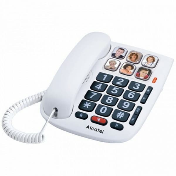 Fasttelefon Alcatel ALCATEL T MAX 10 LED Hvit Hvit