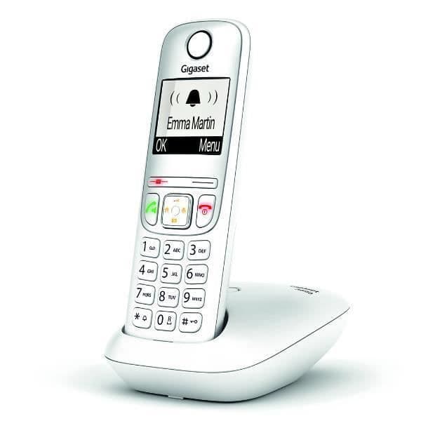 Trådlös telefon - GIGASET - A690 Iberia - Vit - DECT - Inbyggd telefonsvarare Vit