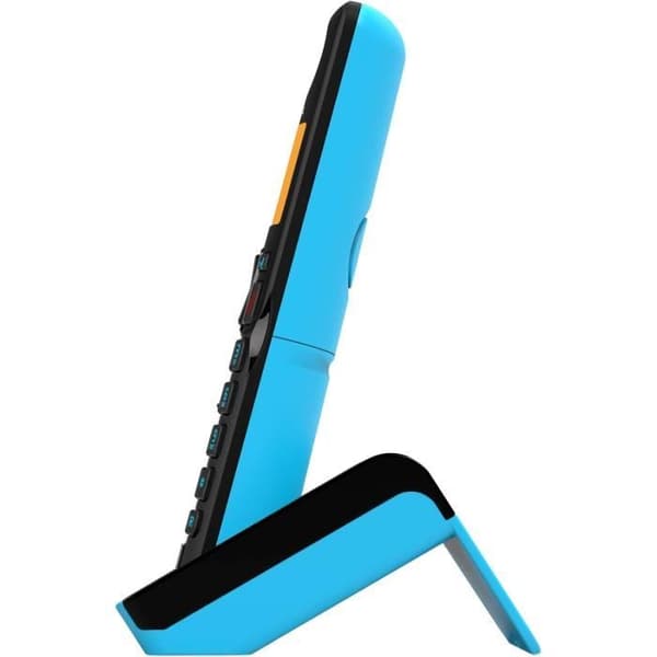 Alcatel S280 duo blå, trådlös telefon duo, handsfree, katalog med 50 namn och nummer, funktion för blockering av oönskade samtal