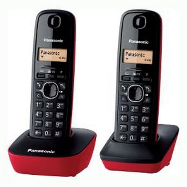 Trådløs telefon Panasonic KX-TG1612 DECT Negro