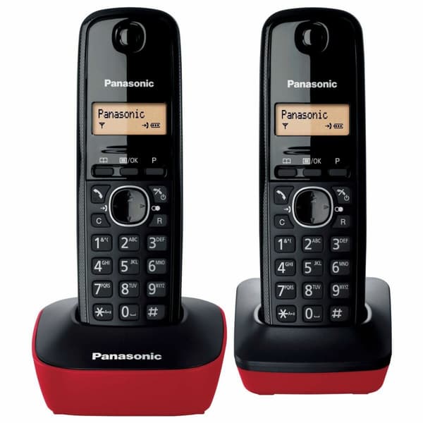 Langaton puhelin Panasonic KX-TG1612 DECT Negro