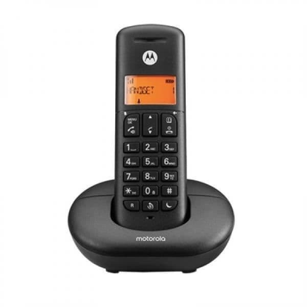 Trådlös telefon - MOTOROLA - E2 - Bakgrundsbelyst skärm - Samtalsblockering - Batteritid 10h