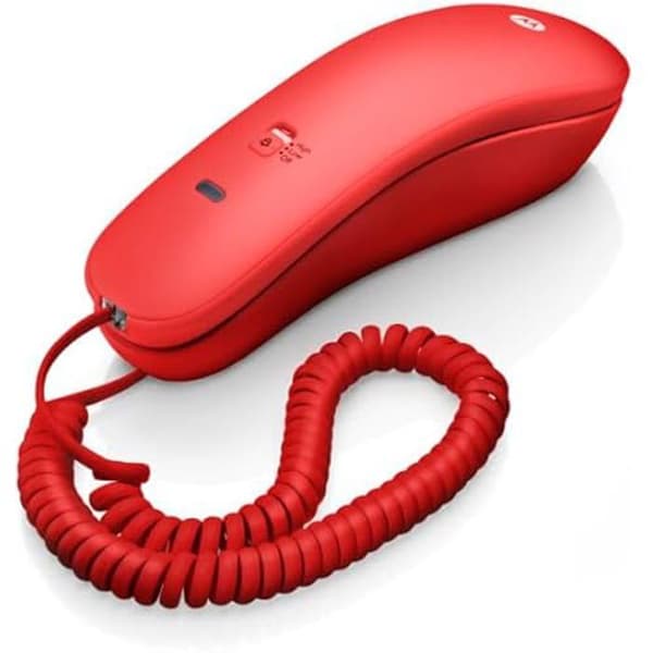 Trådlös telefon - MOTOROLA - CT50 - Färg Röd - 3 års garanti - 10M räckvidd