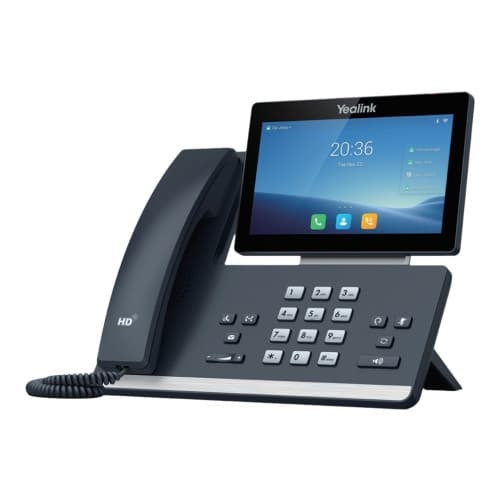 Yealink T58W - VoIP-telefon med nummerpresentation - 10-party samtalsförmåg