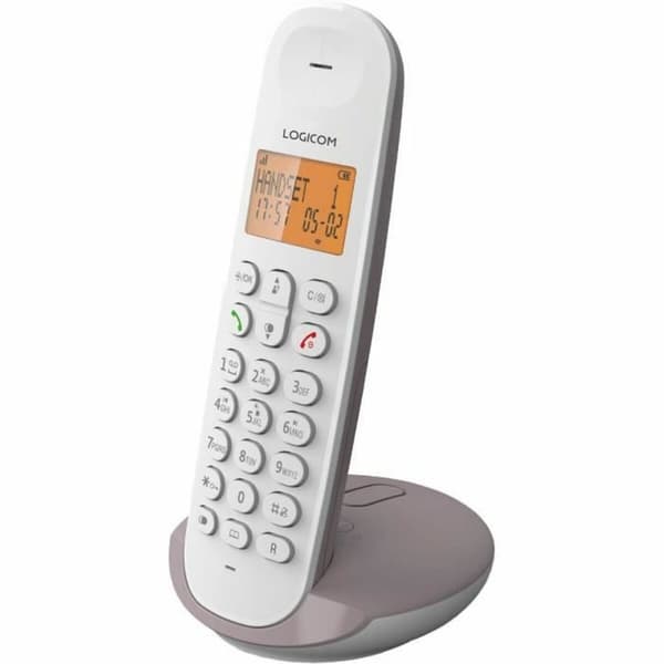Trådløs Telefon Logicom ILOA 155T SOLO Brun Grå Baige