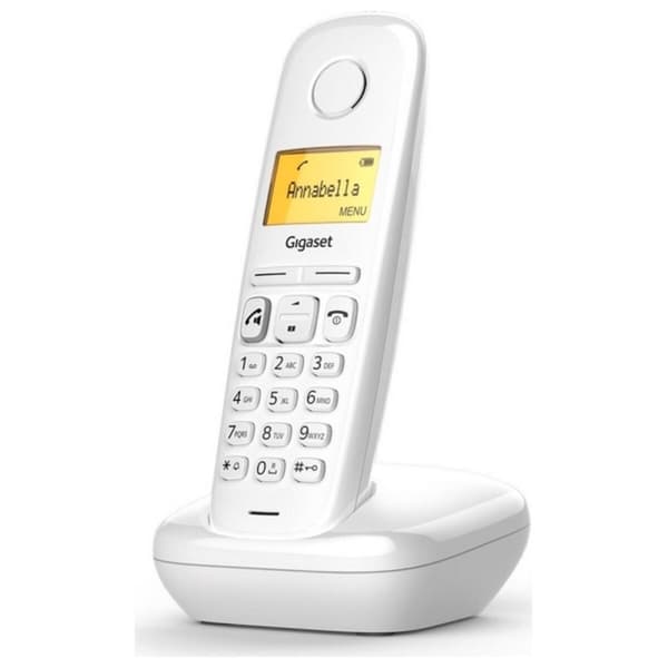 Trådløs telefon Gigaset S30852-H2812-D202 Trådløst 1,5" Hvid Hvid