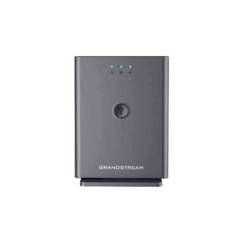 Grandstream DP752 - sladdlös telefonbasstation/VoIP-telefonbasstation Svart