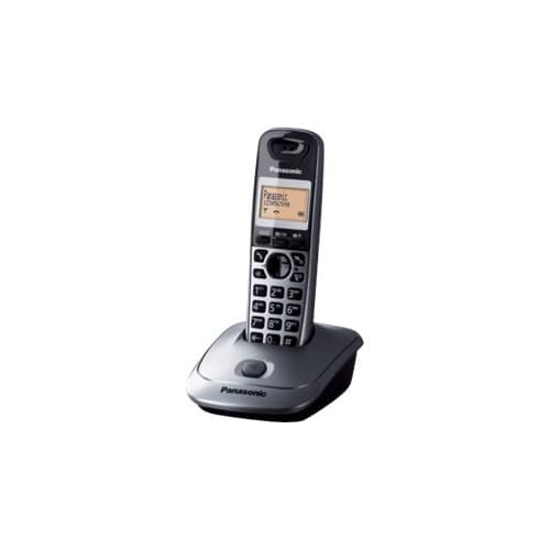 Panasonic KX-TG2511FXM - trådlös telefon med nummerpresentation Grå