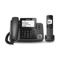 Miniatyrbild 2 av 2: Panasonic KX-TGF320E, DECT-telefon, Högtalartelefon, 100 ingångar, Nummerpresentation, Svart