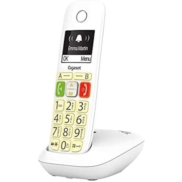 Trådlös telefon - GIGASET - E290 - Kraftfulla toner - Snabbknappar - Handsfree
