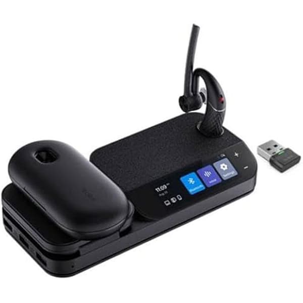 Bluetooth-hörlurar - YEALINK - BH71-WORKSTATION-PRO - 4-vägs mikrofon - Brusreducering - Batteritid 10h