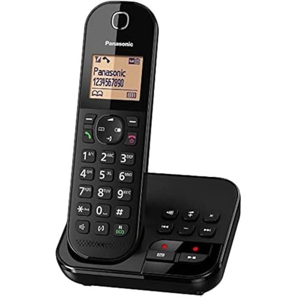 Trådlös telefon - PANASONIC - KX-TGC420GB - Svart - Trådlös teknik - Telefonapparat