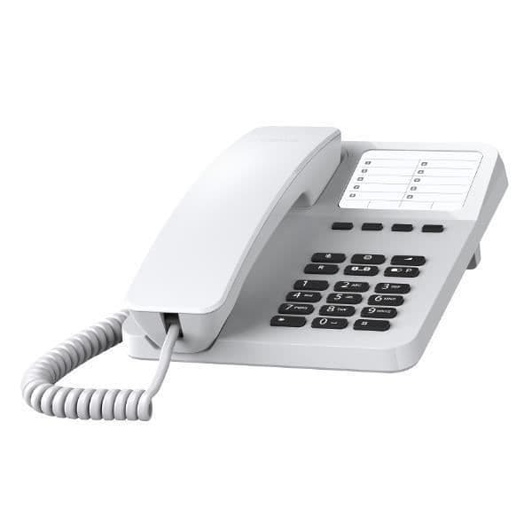 TELEFON, Telefoner, Fasta telefoner, Gigaset Gigaset Desk 400 White Trådlös egenskaper Nej Handsfree Nej Stöds Vit
