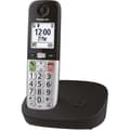 Miniatyrbild 1 av 4: Panasonic KX-TGU410EXB Trådlös Digitaltelefon, Basenhet och 1 Handset, LCD-skärm, Favoritsamtal, Ficklampa, Kompatibel med
