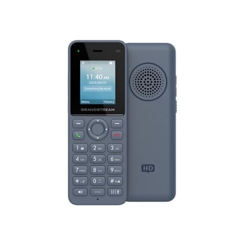 Grandstream WP816 - trådlös VoIP-telefon - med Bluetooth interface - 3-riktad samtalsförmåg Blå