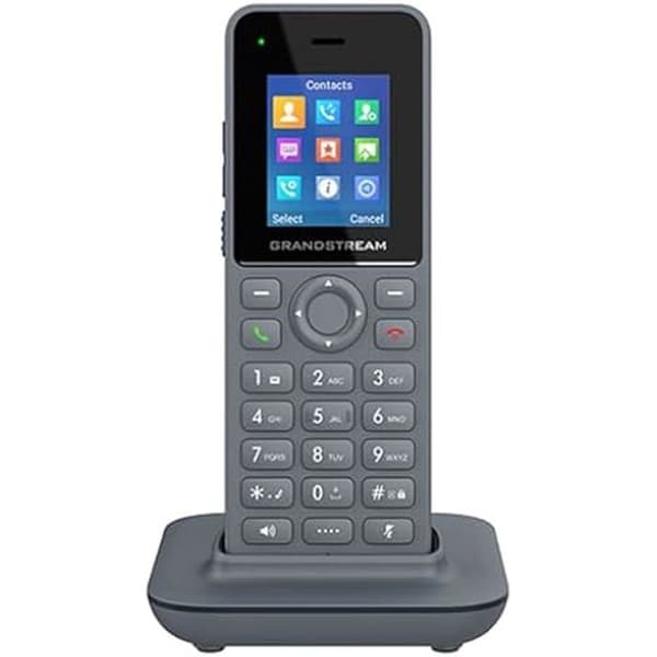 DECT trådlös telefon - GRANDSTREAM - DP725 - HD-ljud - 20 SIP-konton - 1,8 tums LCD-skärm