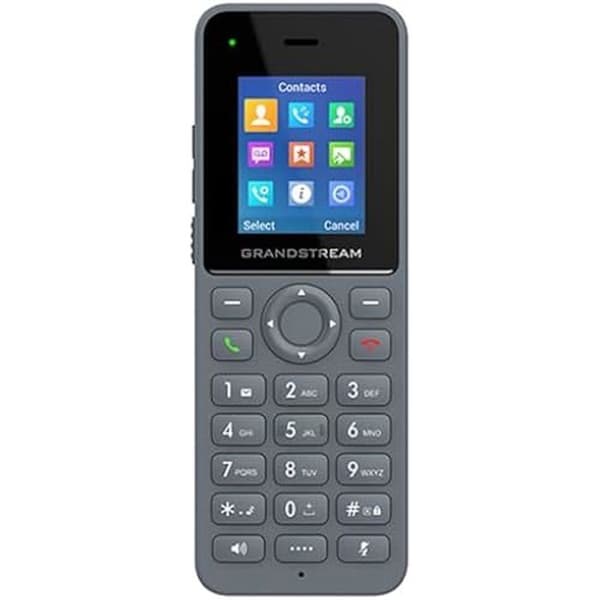 DECT trådlös telefon - GRANDSTREAM - DP725 - HD-ljud - 20 SIP-konton - 1,8 tums LCD-skärm Grå