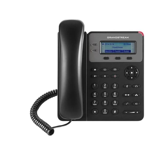 VoIP SIP-telefon - GRANDSTREAM GXP1615 - Färg LCD-skärm - Handsfree - Svart
