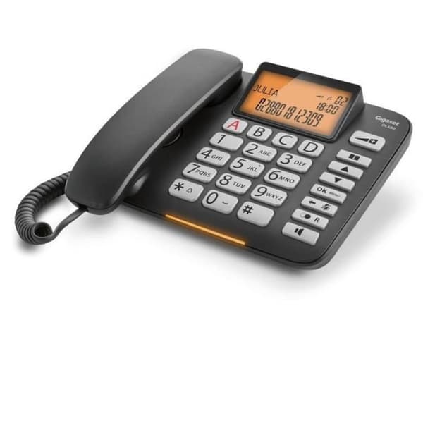 GIGASET DL580 - TRADAD TELEFON UTAN AUTOMATISK TELEFONMASKIN MED AFFI