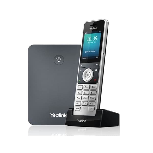YEALINK W76P GRÅ LANDLINJE TELEFON 20 LINE TFT