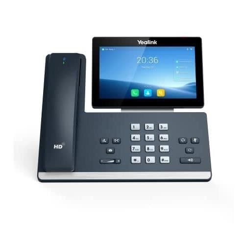 Yealink SIP-T58W Pro VoIP-telefon med Bluetooth-gränssnitt och kapacitiv pekskärm