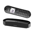 Miniatyrbild 2 av 3: Panasonic KX-TGK320 Trådlös telefon med telefonsvarare och samtals-ID DECT Svart högblank