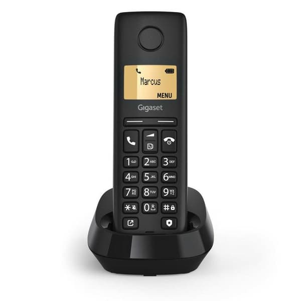 Gigaset Pure 100 trådlös telefon - Knapp för inkommande samtal - 50 kontaktkatalog - ECO DECT