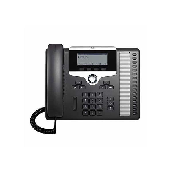Cisco IP-telefon 7861 VoIP-telefon - SIP, SRTP - 16 linjer - Svart