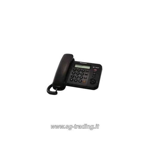 PANASONIC LANTA TELEFON KX-TS580EX1B SVART Svart
