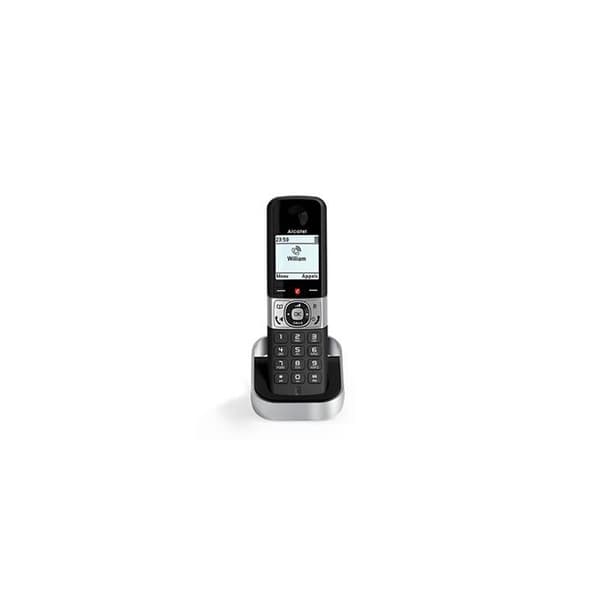 DUO Pack - Alcatel F890 Voice Duo trådlösa telefoner med Premium Call Blocking - Integrerad telefonsvarare - Seniortelefoni