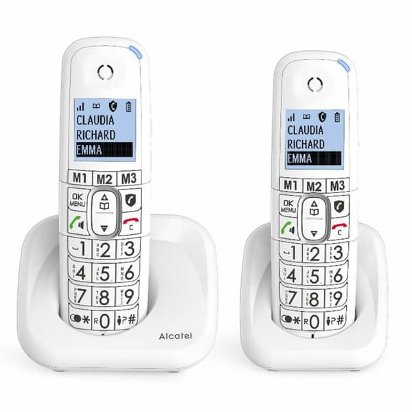 Langaton puhelin Alcatel VERSATIS XL Valkoinen Sininen Valkoinen