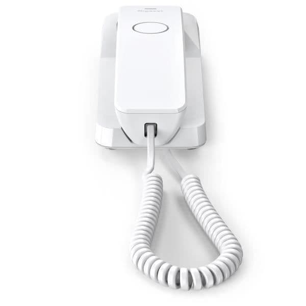 TELEFONI, Telefoner, Fasta telefoner, Gigaset Desk 200 White Funktioner Trådlöst Inget handsfree Inget VoIP-stöd Nej Vit